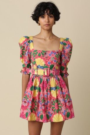 Salma Floral Mini Dress