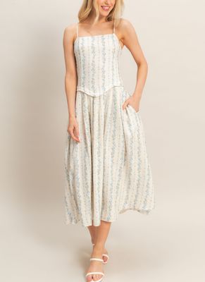 Lorilei Maxi Dress-Blue