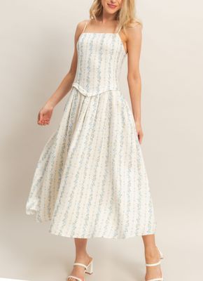 Lorilei Maxi Dress-Blue