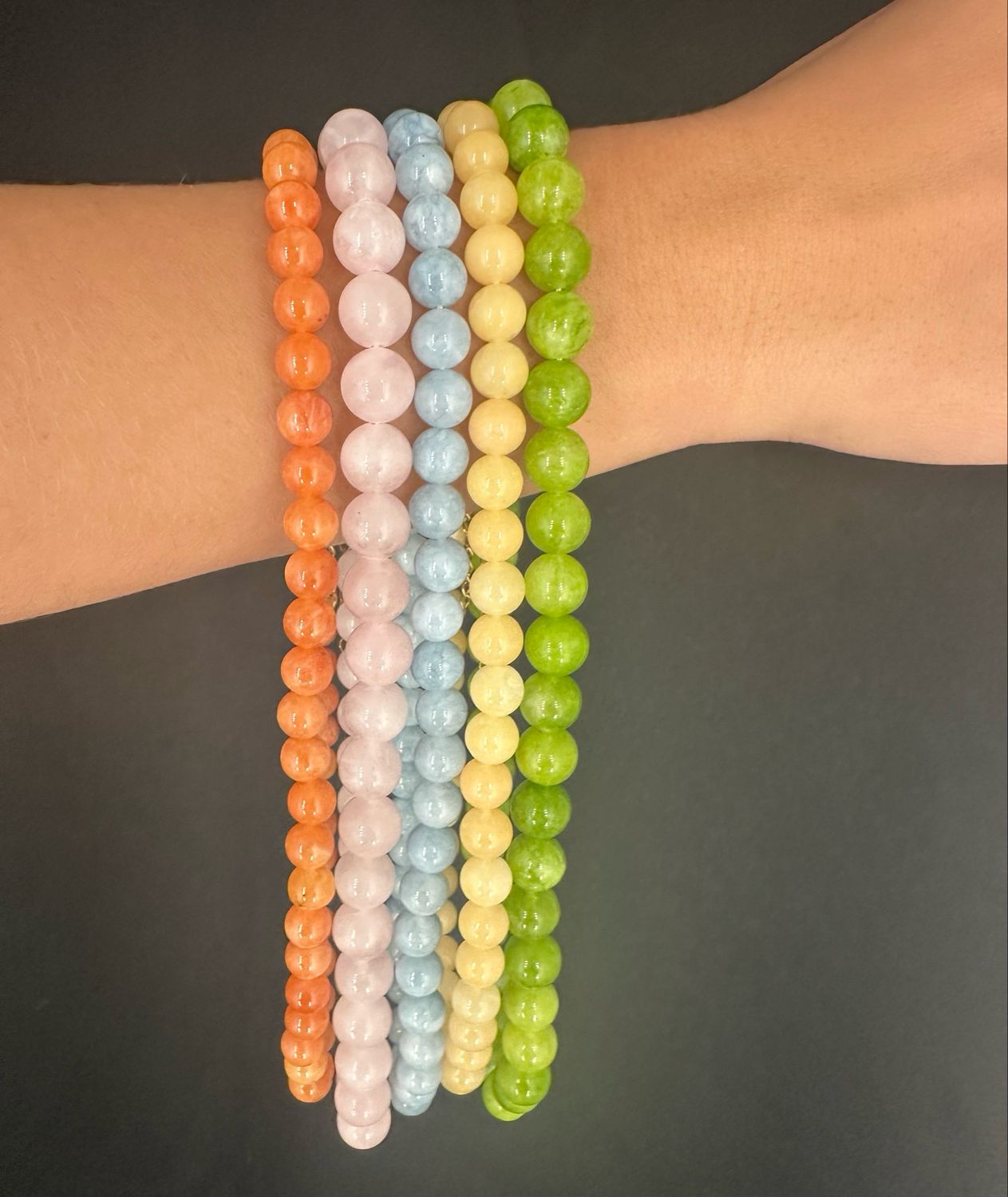 Solid Stone Necklaces