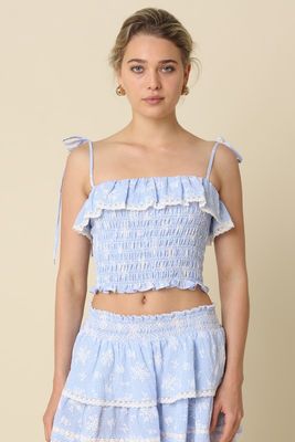 Ellie Smocked Top