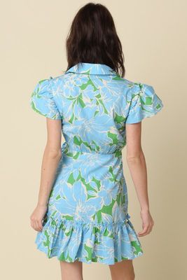 Bayley Floral Wrap Dress