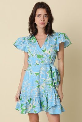 Bayley Floral Wrap Dress