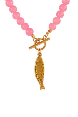 Beaded Fishy Necklace