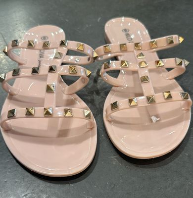 Callie Studded Jelly-Nude