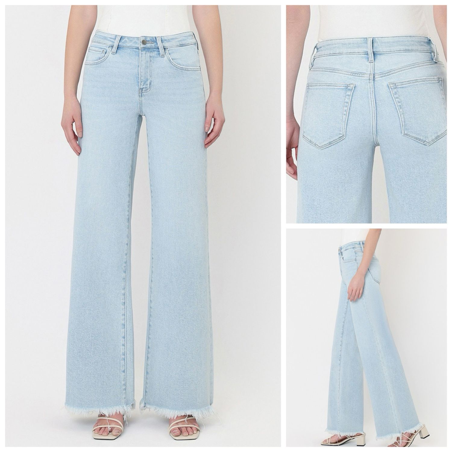 Blue Ringer Hi Rise Wide Leg