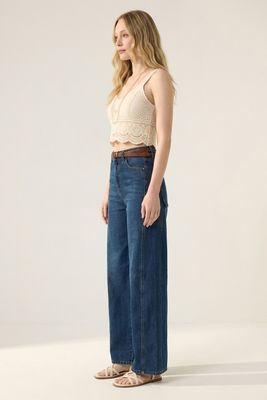 Janie Dark Blue Jean