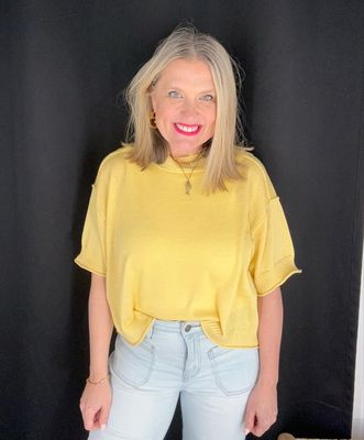 Summer Sweater-Yellow