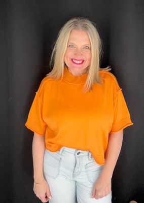 Summer Sweater-Orange