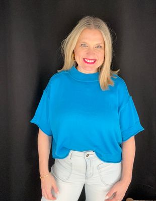 Summer Sweater-Blue
