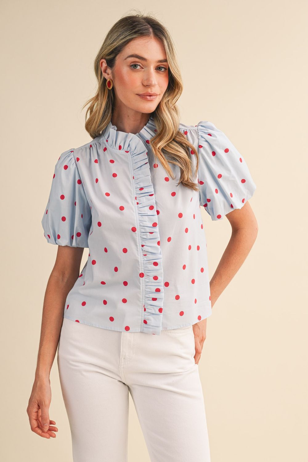The Dot Blouse
