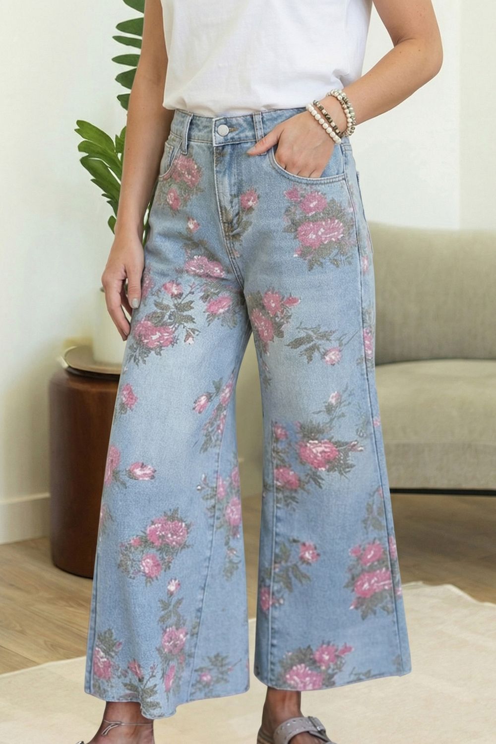 Garden Floral Jean