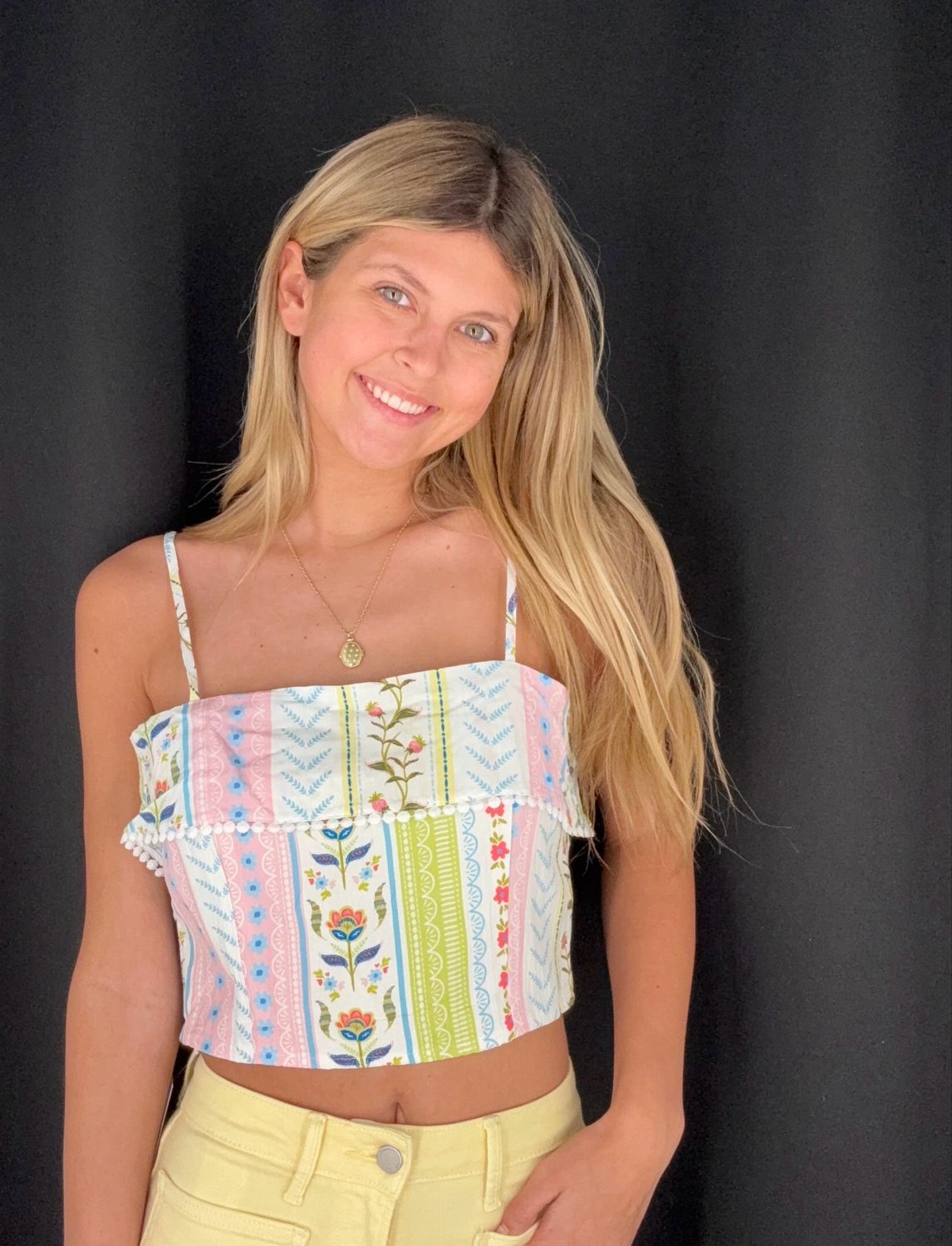 Boho Crop Tank