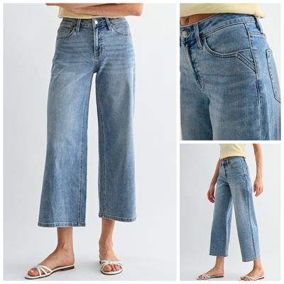 Botticelli Mid Rise Wide Leg