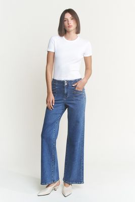 Med Wash Darted Jean