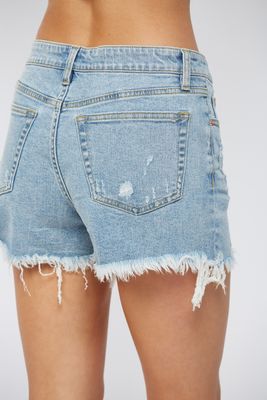 Cool Blue Hi Rise Short