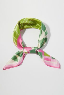 Pink N Green Scarf