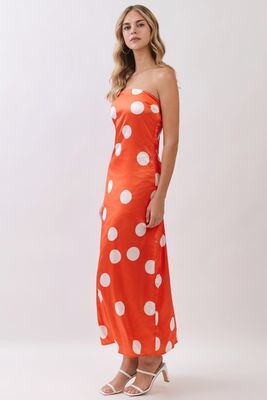 game day maxi dress Game Day Crimson  Style House Frisco