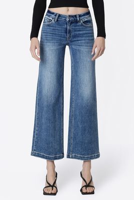 Cherish Mid Rise Ankle Wide