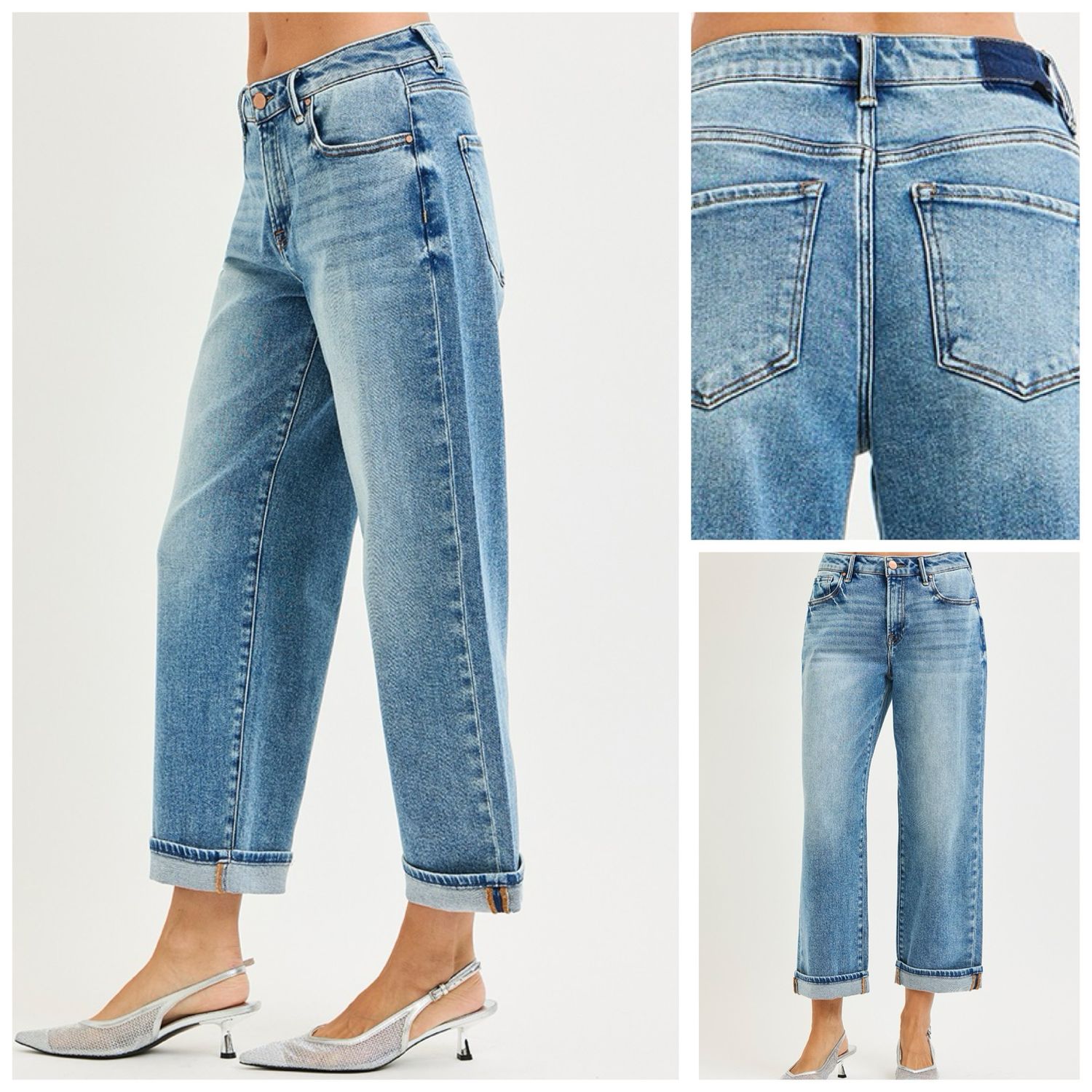 My Boyfriend Med Wash Jean