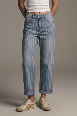 Stripe Mom Jean
