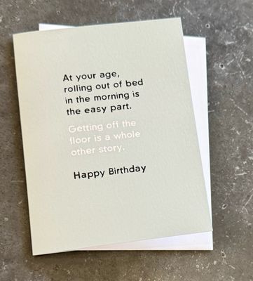 Get Off The Floor B Day