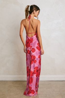 Hibiscus Bloom Silky Maxi