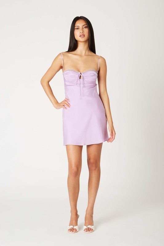 Pretty Purple Mini Dress