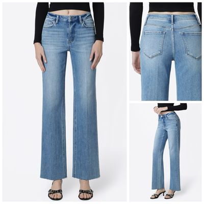 Gain Hi Rise Slim Wide Leg