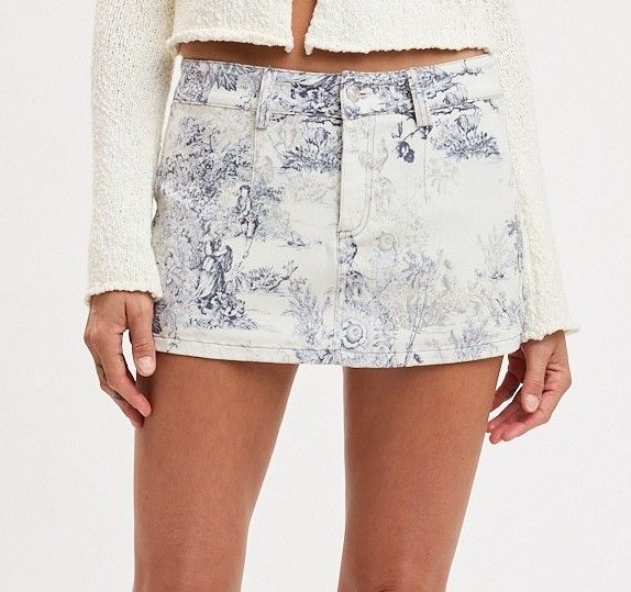 Toile Mini Skort