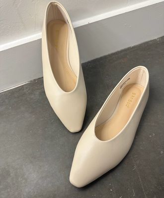 Pointy Flat-Ivory