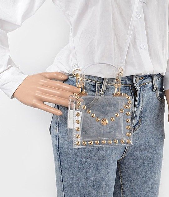 Studded Mini Game Day Bag