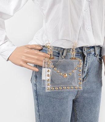 Studded Mini Game Day Bag