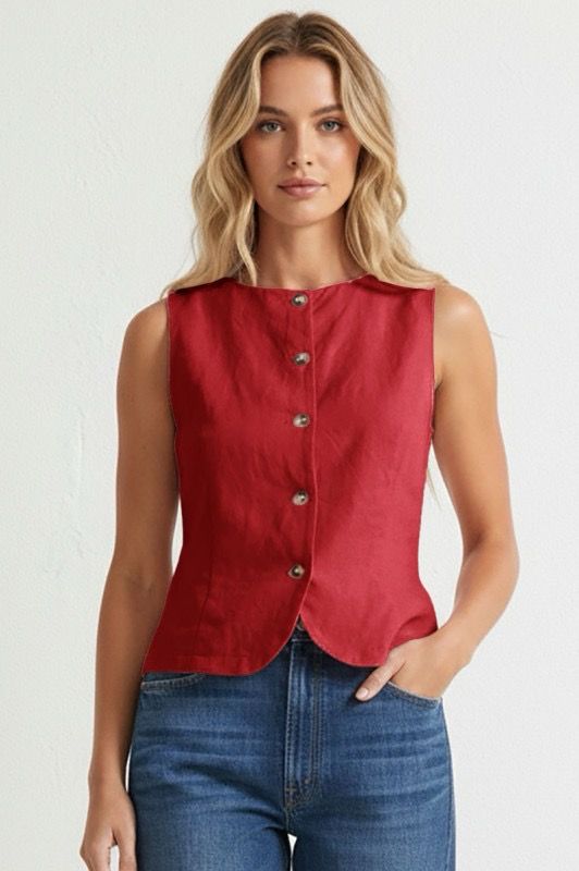 Penny Vest-Red