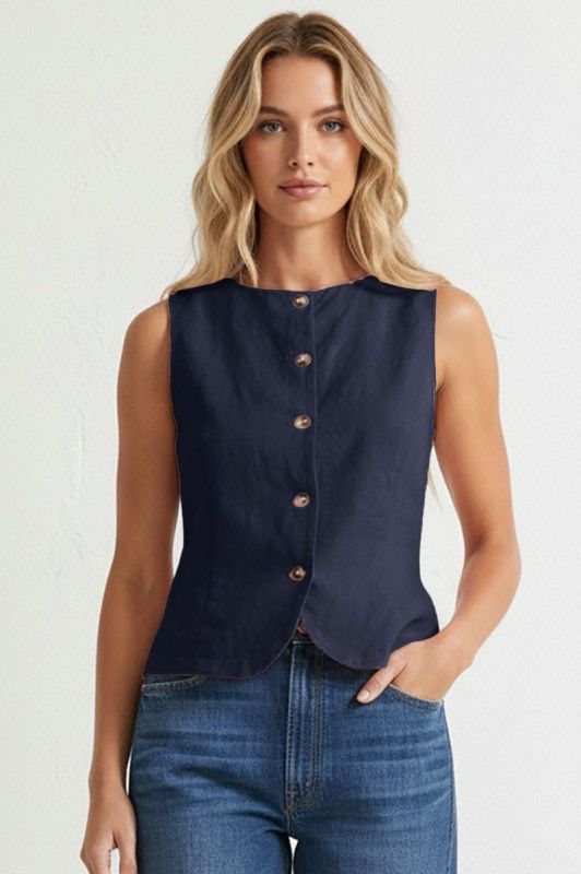 Penny Vest-Navy