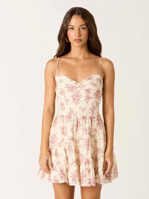 Reid Red Toile Mini