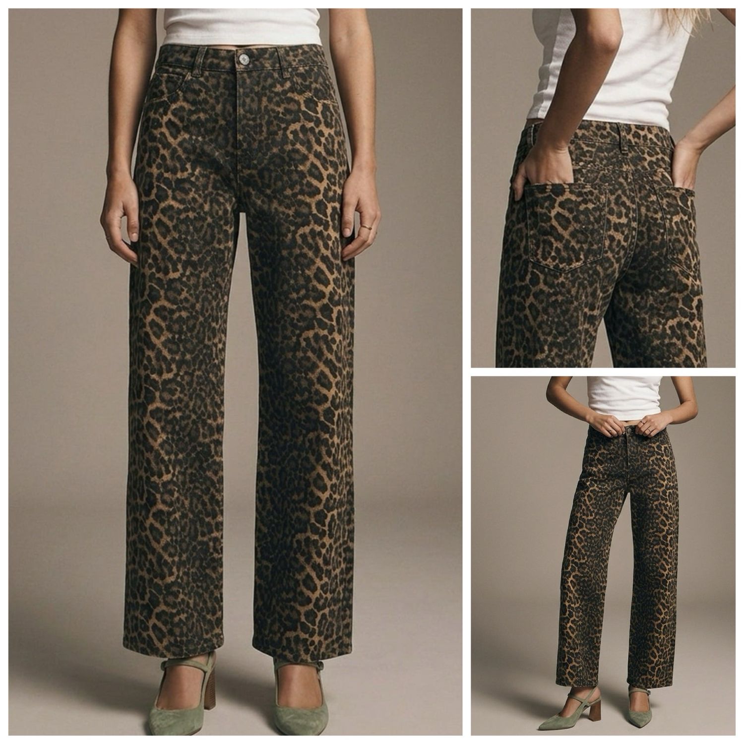 Leopard Wide Leg