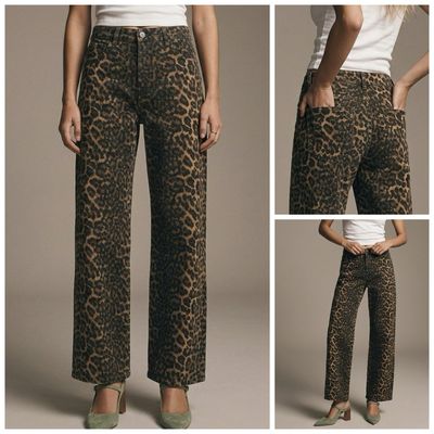 Leopard Wide Leg