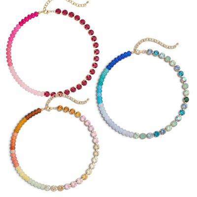 Gem &amp; Bead Necklace