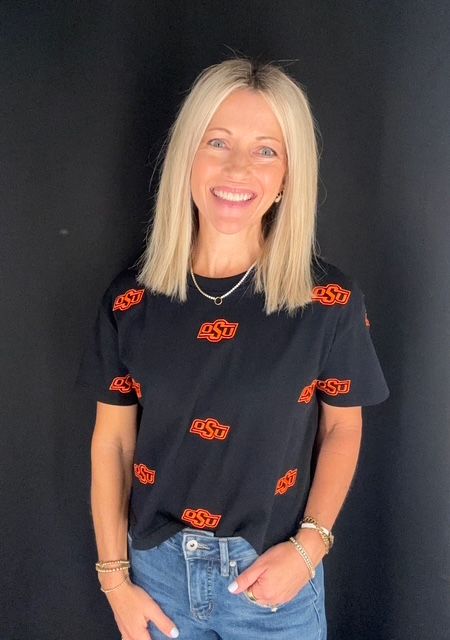 OSU Emb Repeater Tee