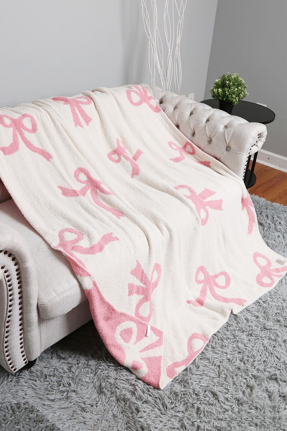 Pink Ribbon Blanket