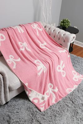 Pink Ribbon Blanket