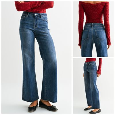 Lucky Mid Rise Wide Leg