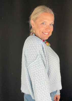 Poppi Sweater-Blue