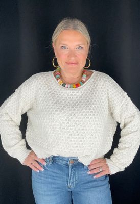 Poppi Sweater-Cream