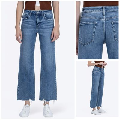 Emphasized Hi Rise Slim Wide