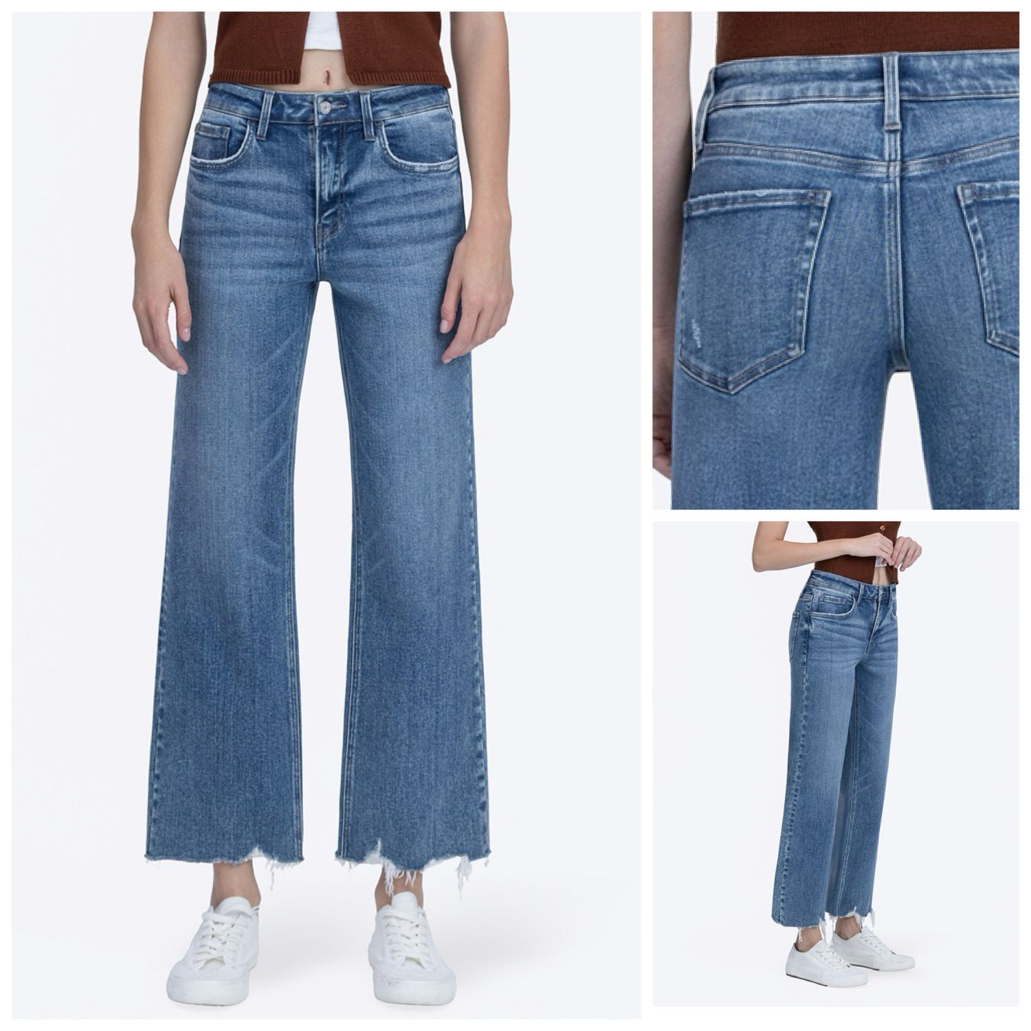 Emphasized Hi Rise Slim Wide