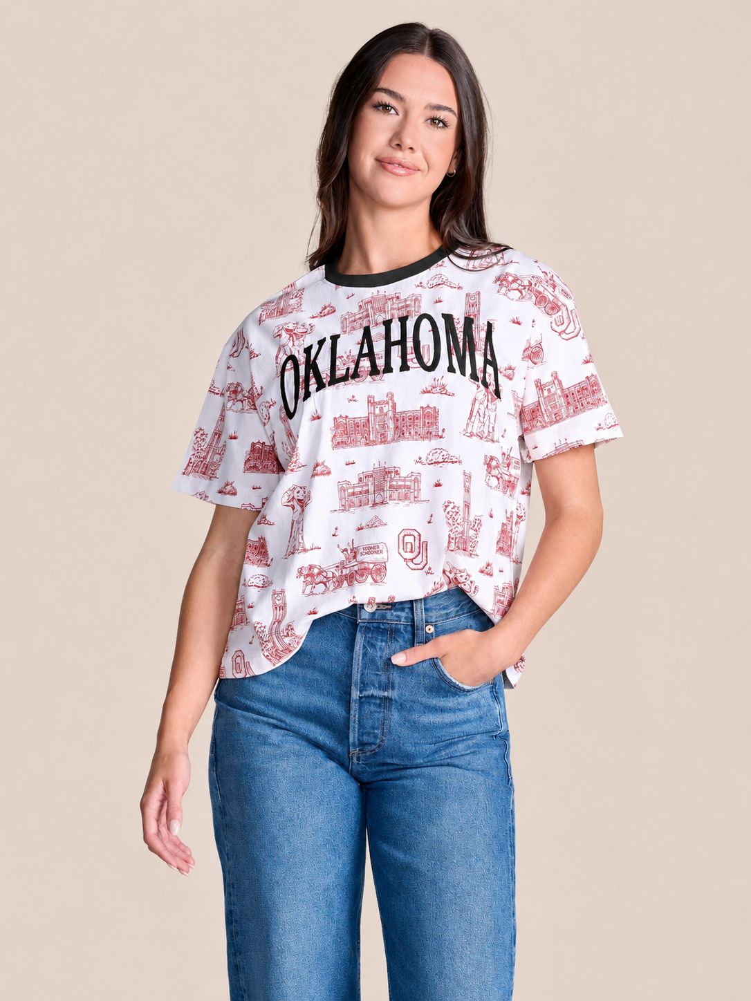 OU Toile Tee