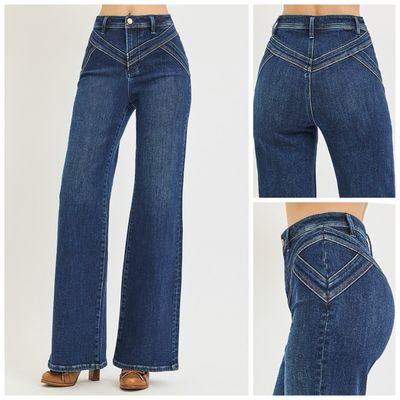 Hi Rise Yoke Detail Jean