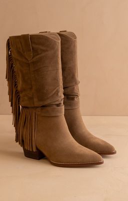 Louise Fringe Boot